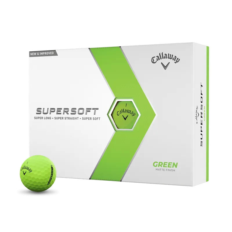 Supersoft Matte Golf Balls - 2023