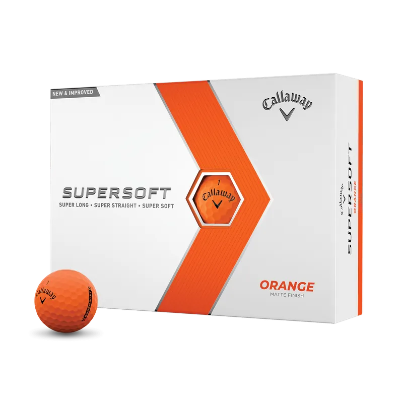 Supersoft Matte Golf Balls - 2023