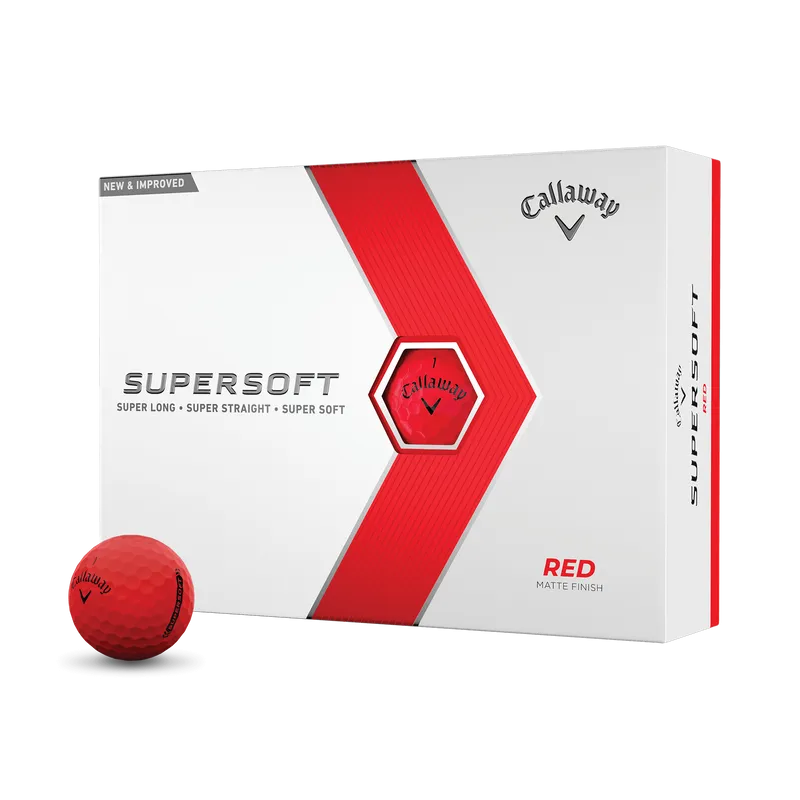 Supersoft Matte Golf Balls - 2023