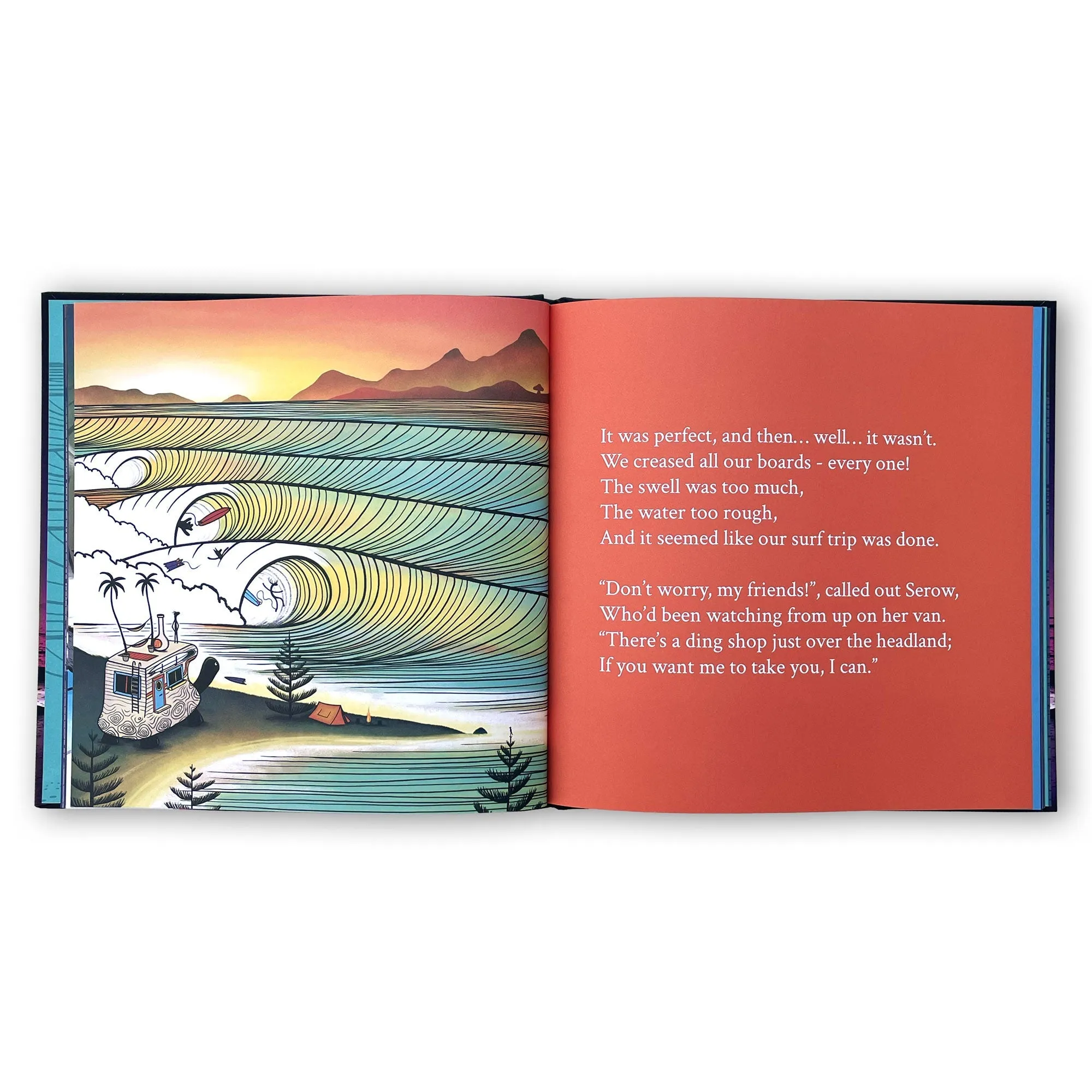 Surfing Animals ABC/Magic Trip Books & The 2025 Calendar Bundle