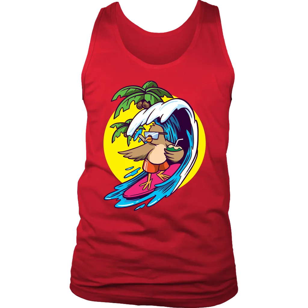 Surfing Bird T-shirt, Surfing Bird Gift, Funny Surfing T-shirt, Gift for Surfer, Funny Surfing Gift