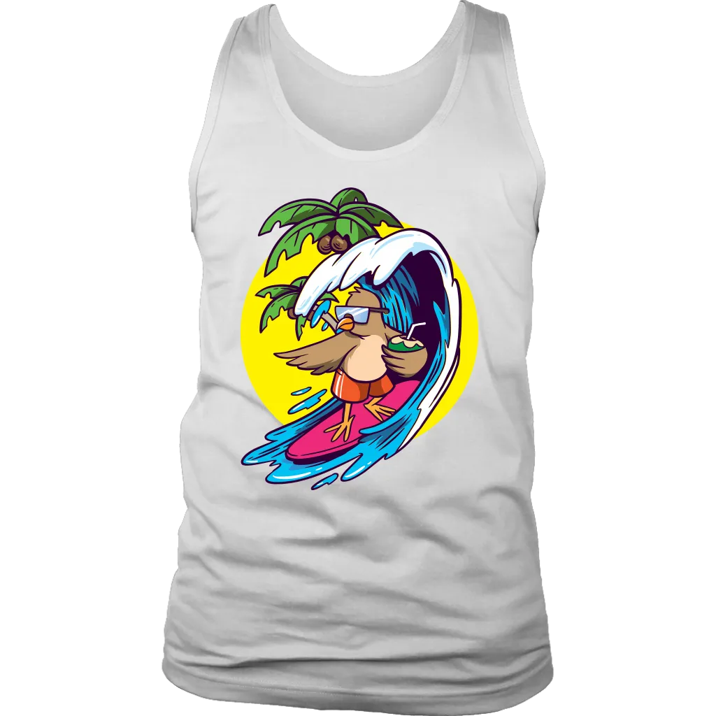Surfing Bird T-shirt, Surfing Bird Gift, Funny Surfing T-shirt, Gift for Surfer, Funny Surfing Gift