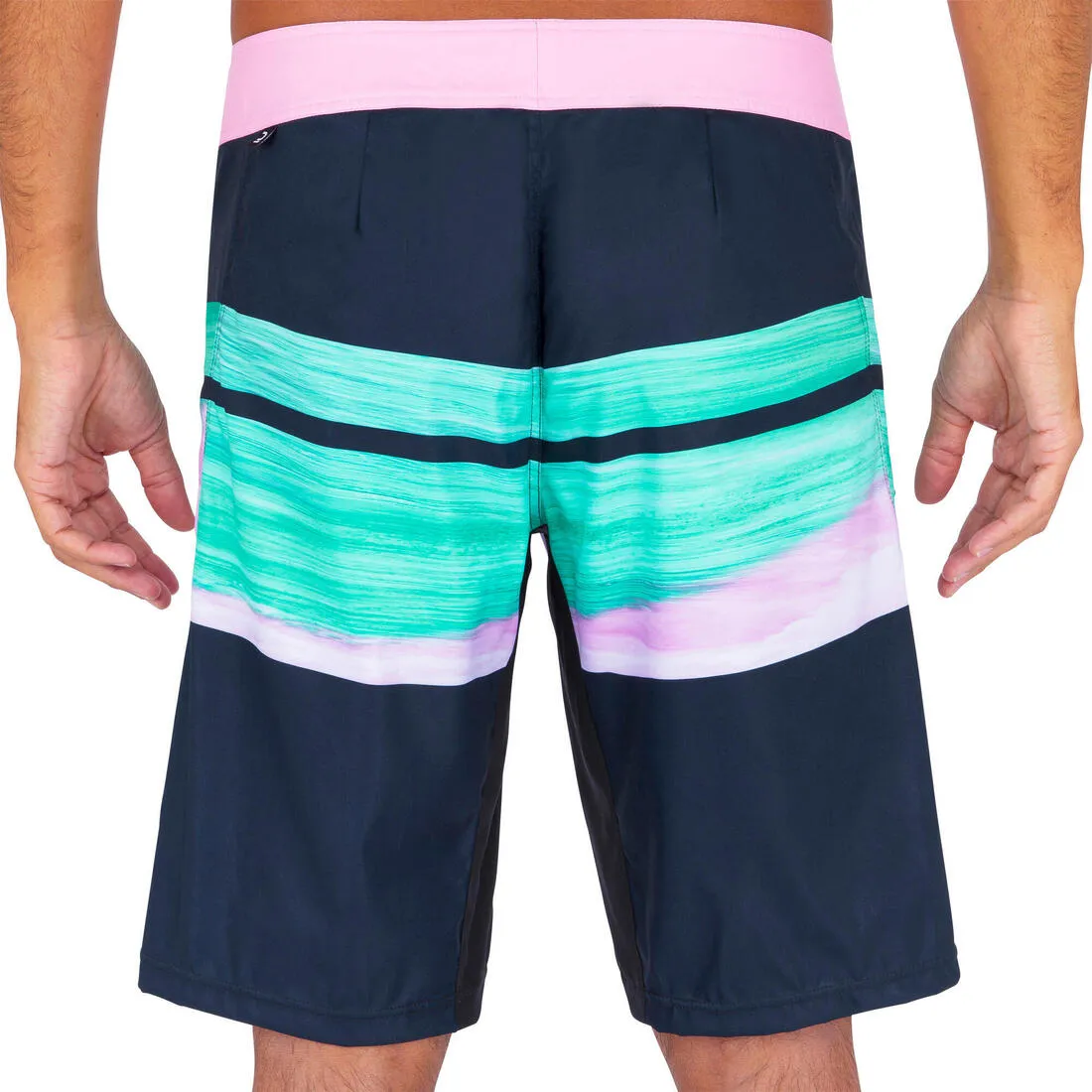 Surfing Long Boardshorts 500 - Plain
