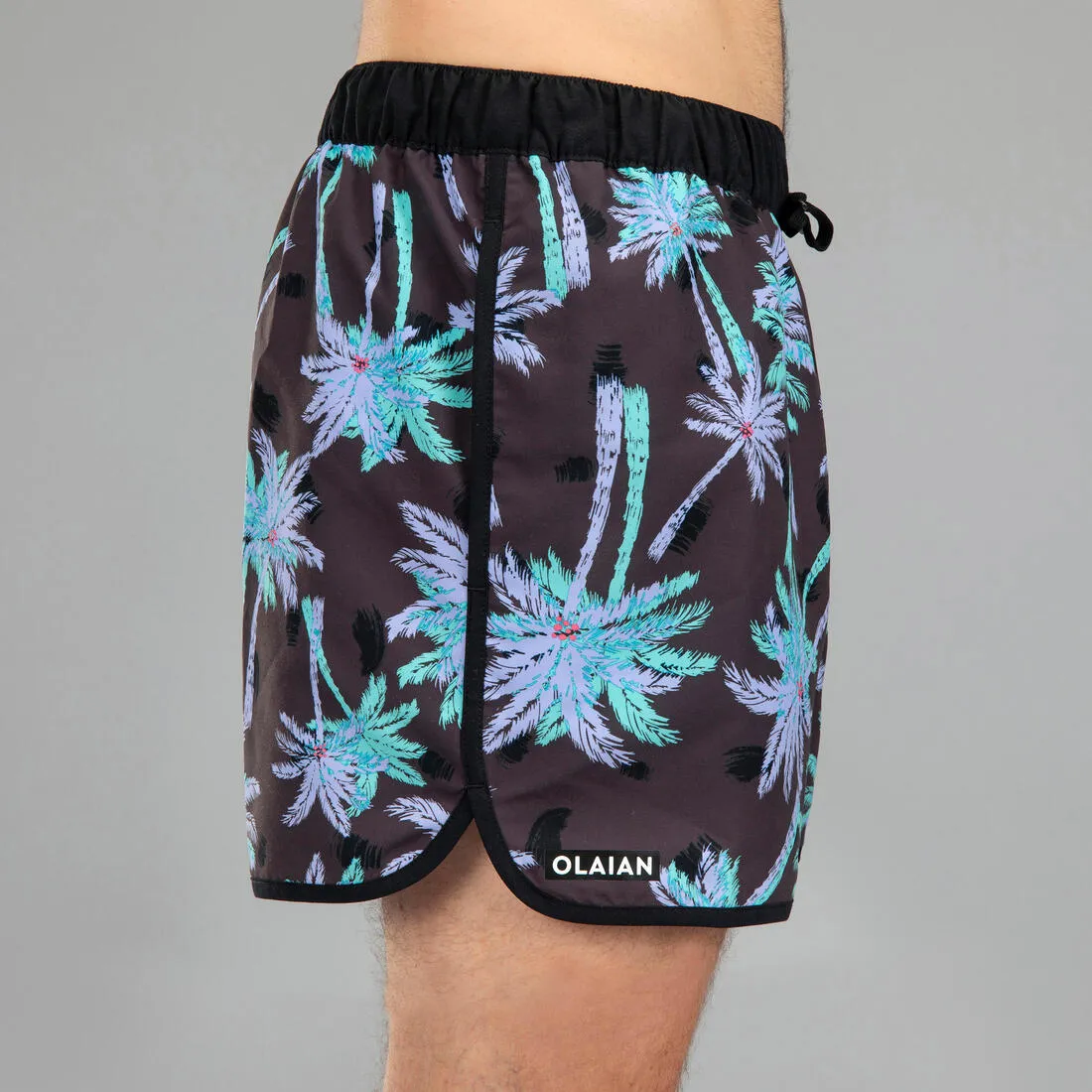 Surfing Short Boardshorts 100 - SUNSTRIPE