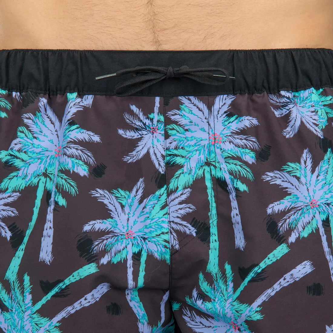 Surfing Short Boardshorts 100 - SUNSTRIPE