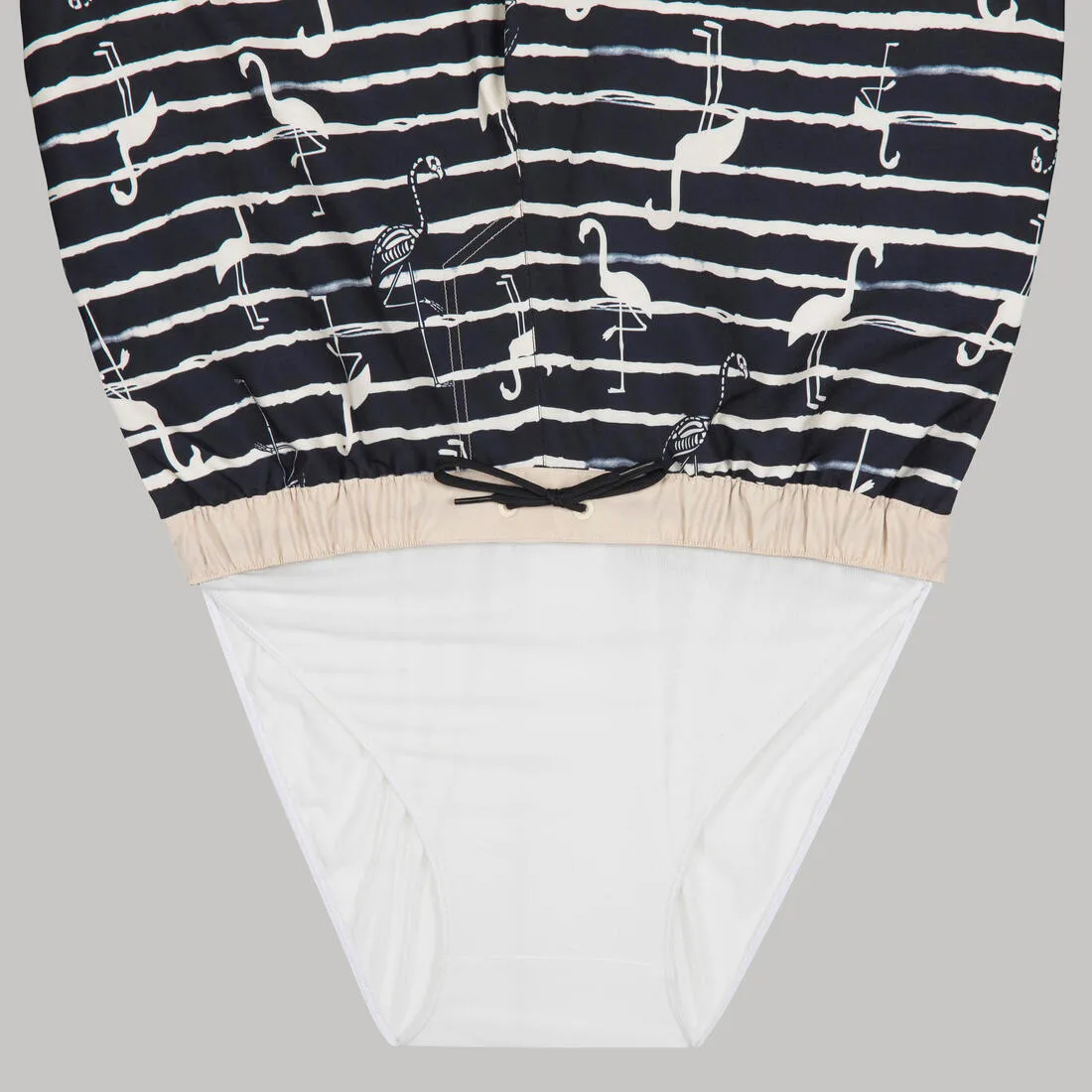 Surfing Short Boardshorts 100 - SUNSTRIPE