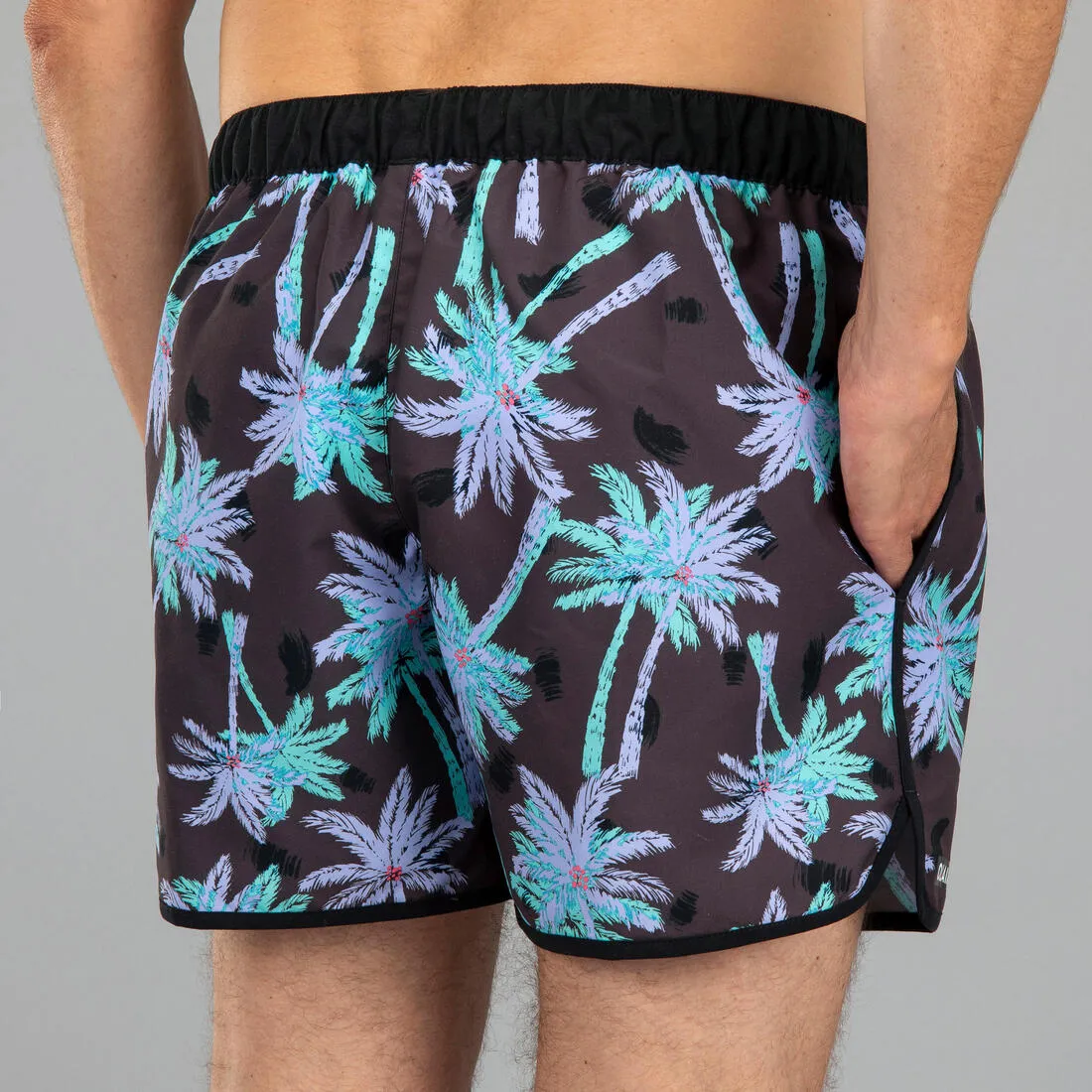 Surfing Short Boardshorts 100 - SUNSTRIPE