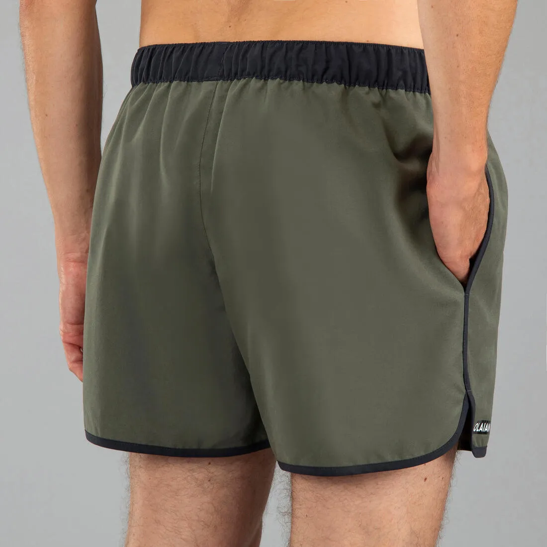 Surfing Short Boardshorts 100 - SUNSTRIPE