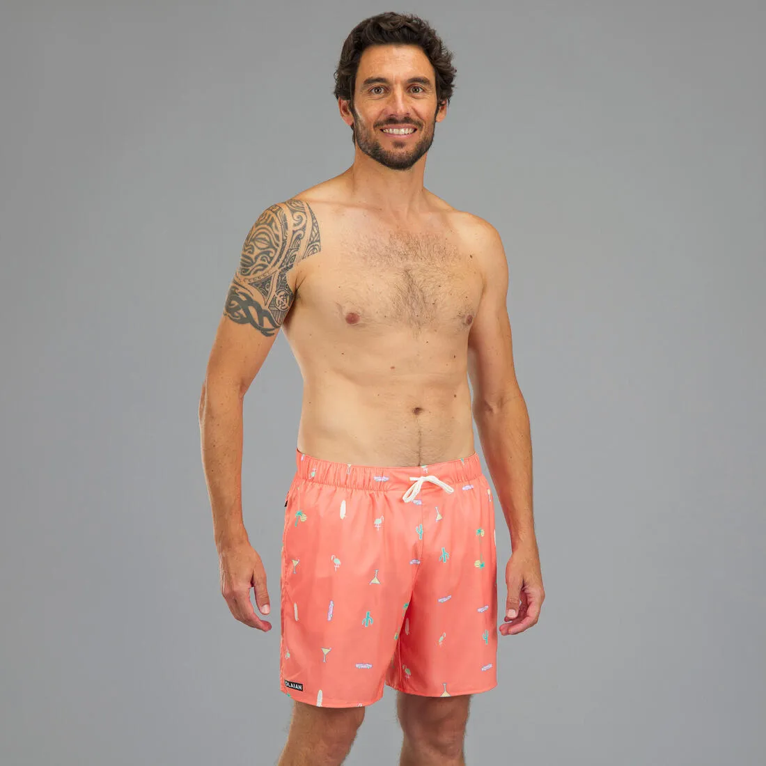 Surfing Standard Boardshorts 100 - VENICE BLUE