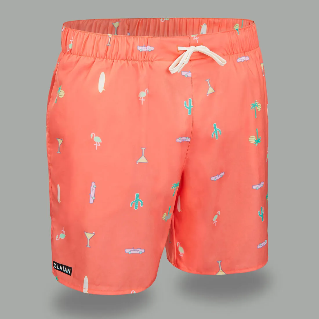 Surfing Standard Boardshorts 100 - VENICE BLUE