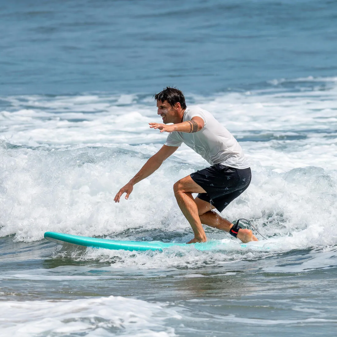 Surfing Standard Boardshorts 100 - VENICE BLUE