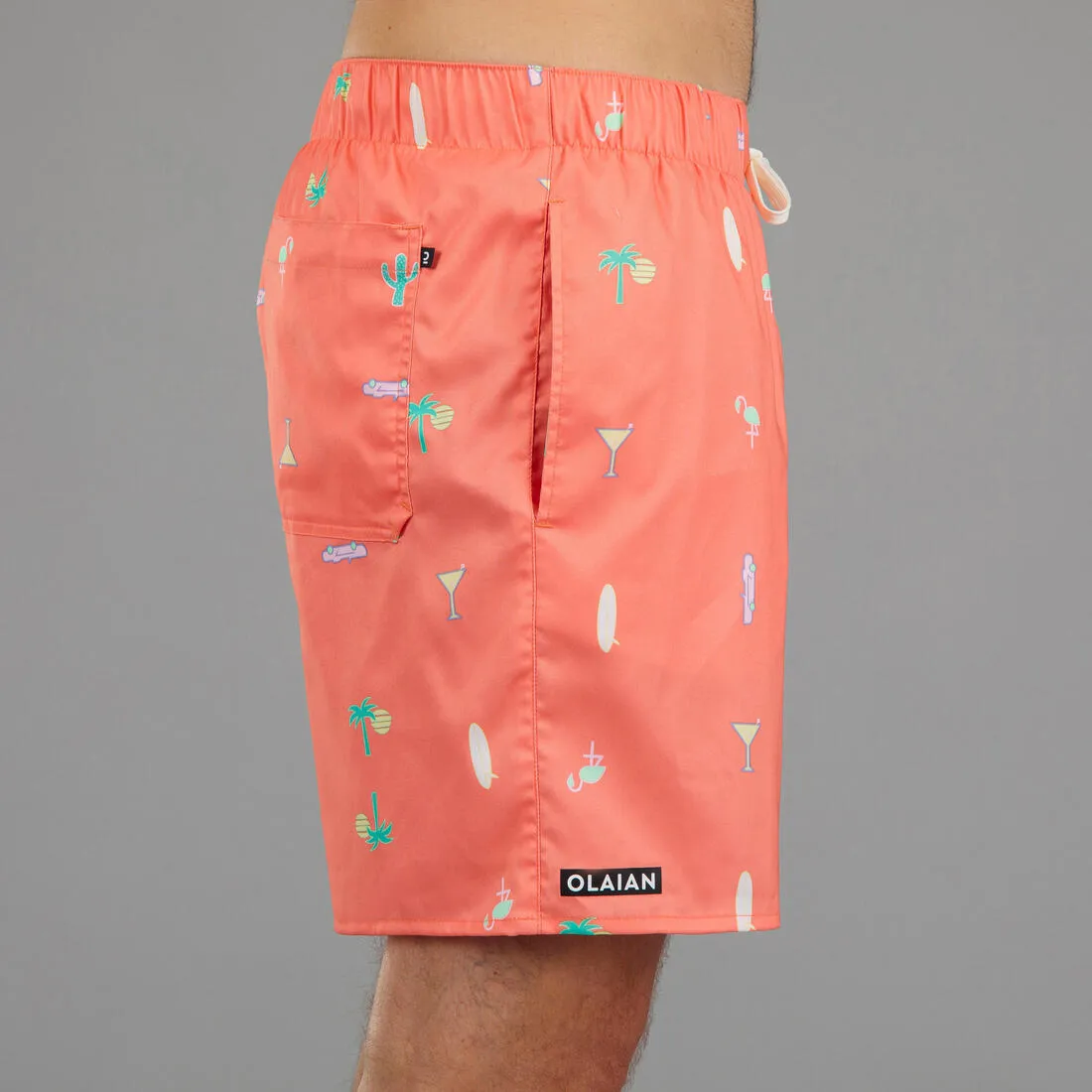 Surfing Standard Boardshorts 100 - VENICE BLUE