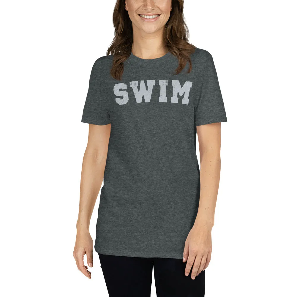 Swim Basic Athletic Unisex T Shirt
