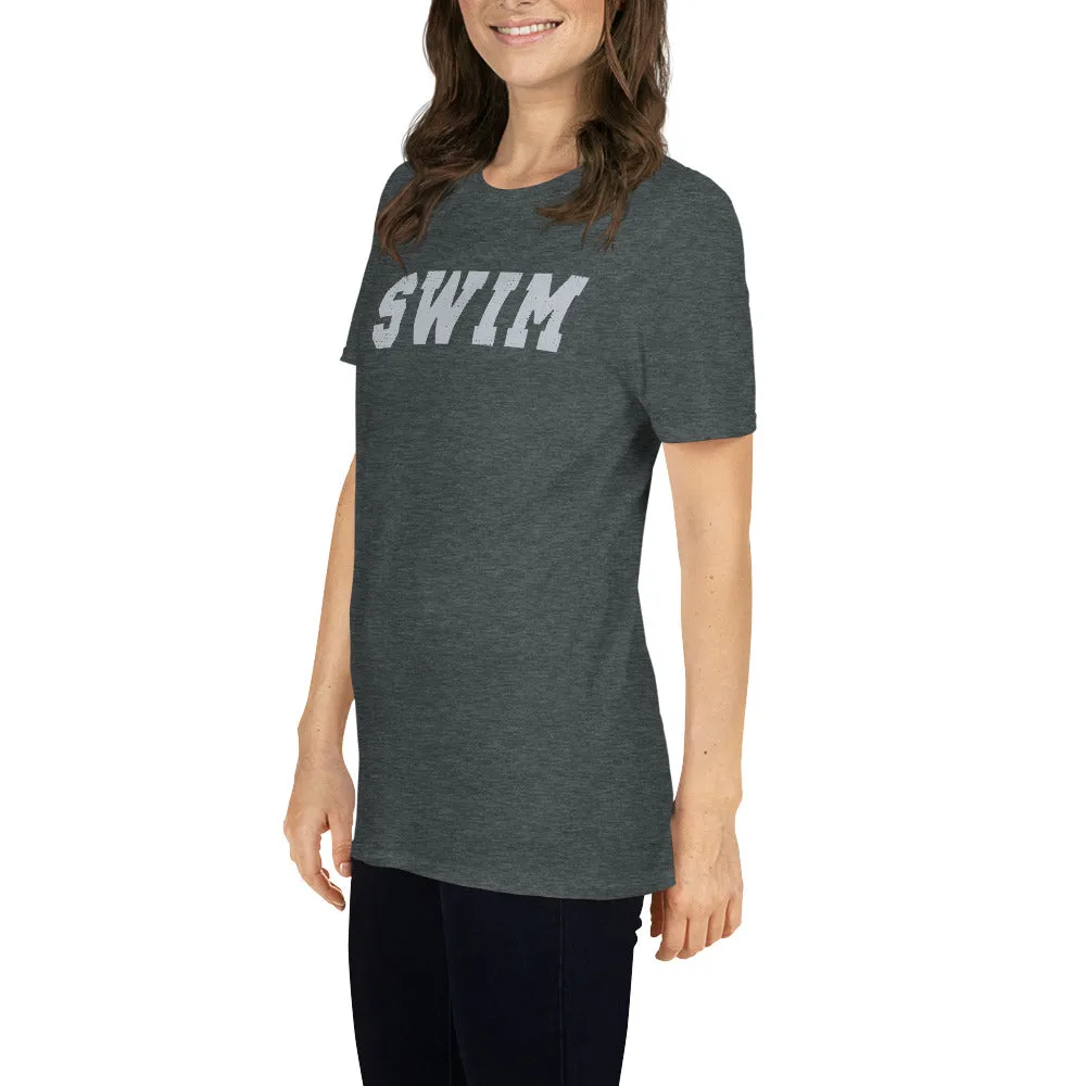 Swim Basic Athletic Unisex T Shirt