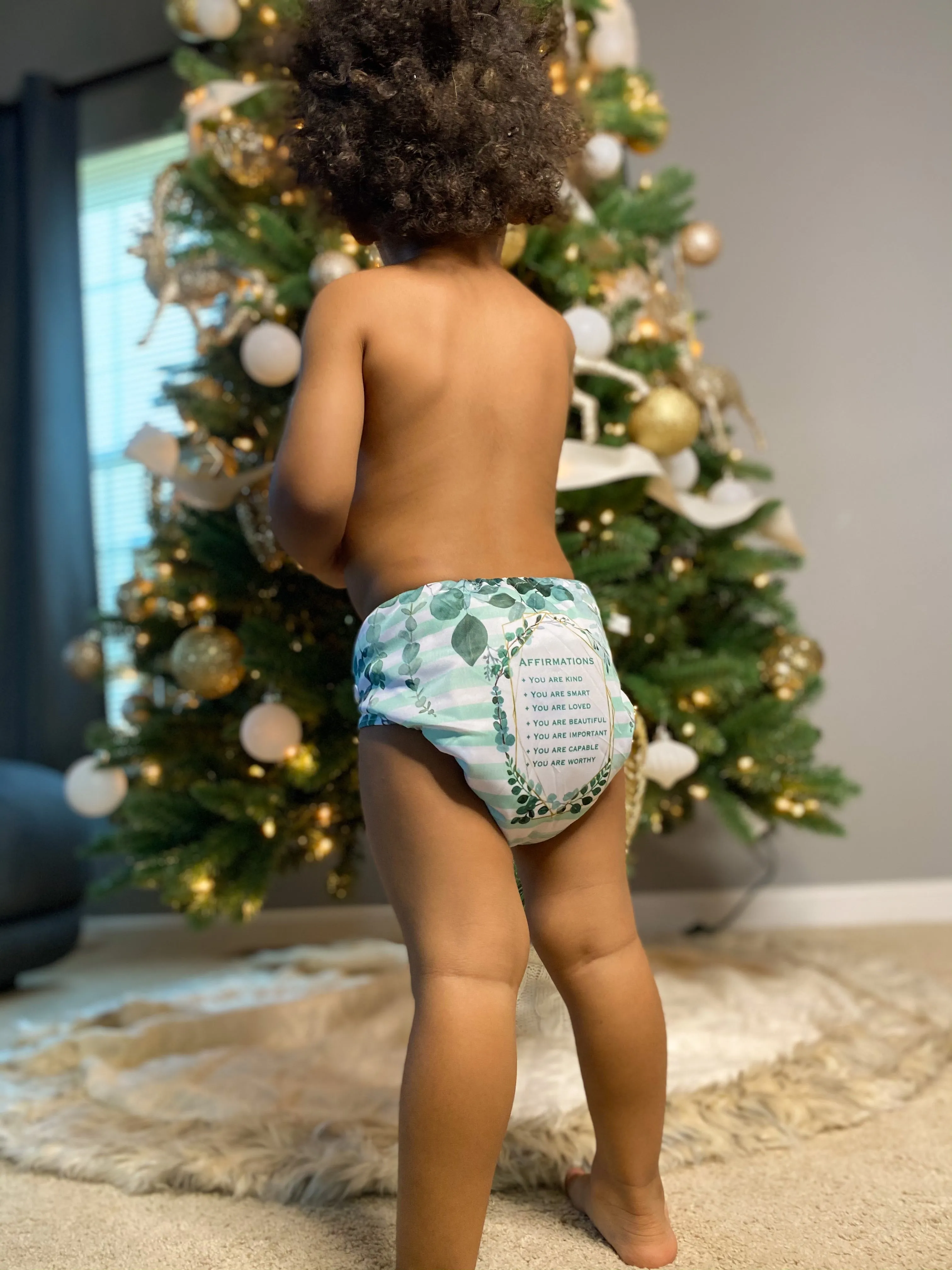 TEMPORARILY SOLD OUT - Forever My Babies Cloth Diaper - Affirmations