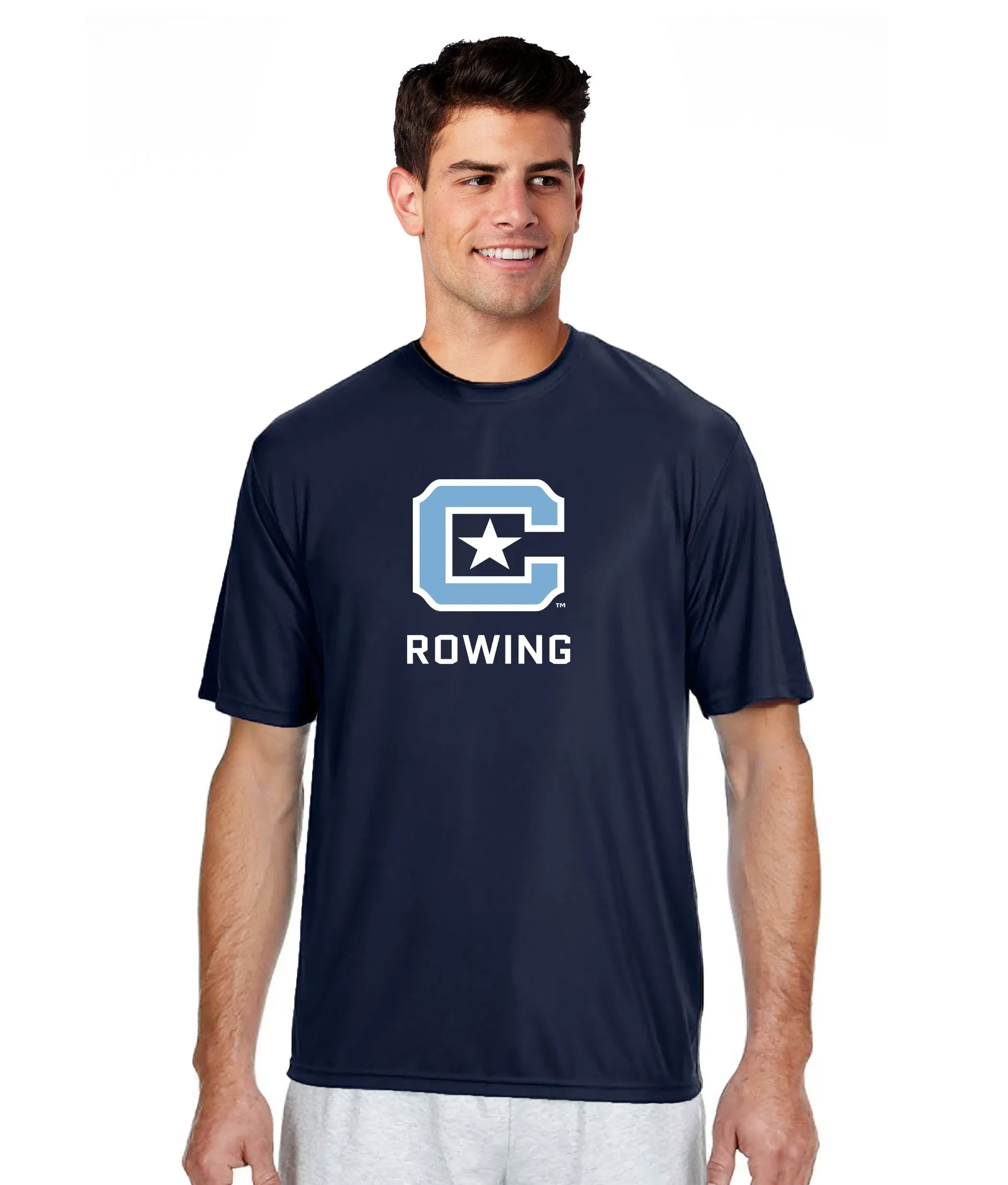 The Citadel, Club Sports - Rowing,  Performance Short Sleeves T-Shirt