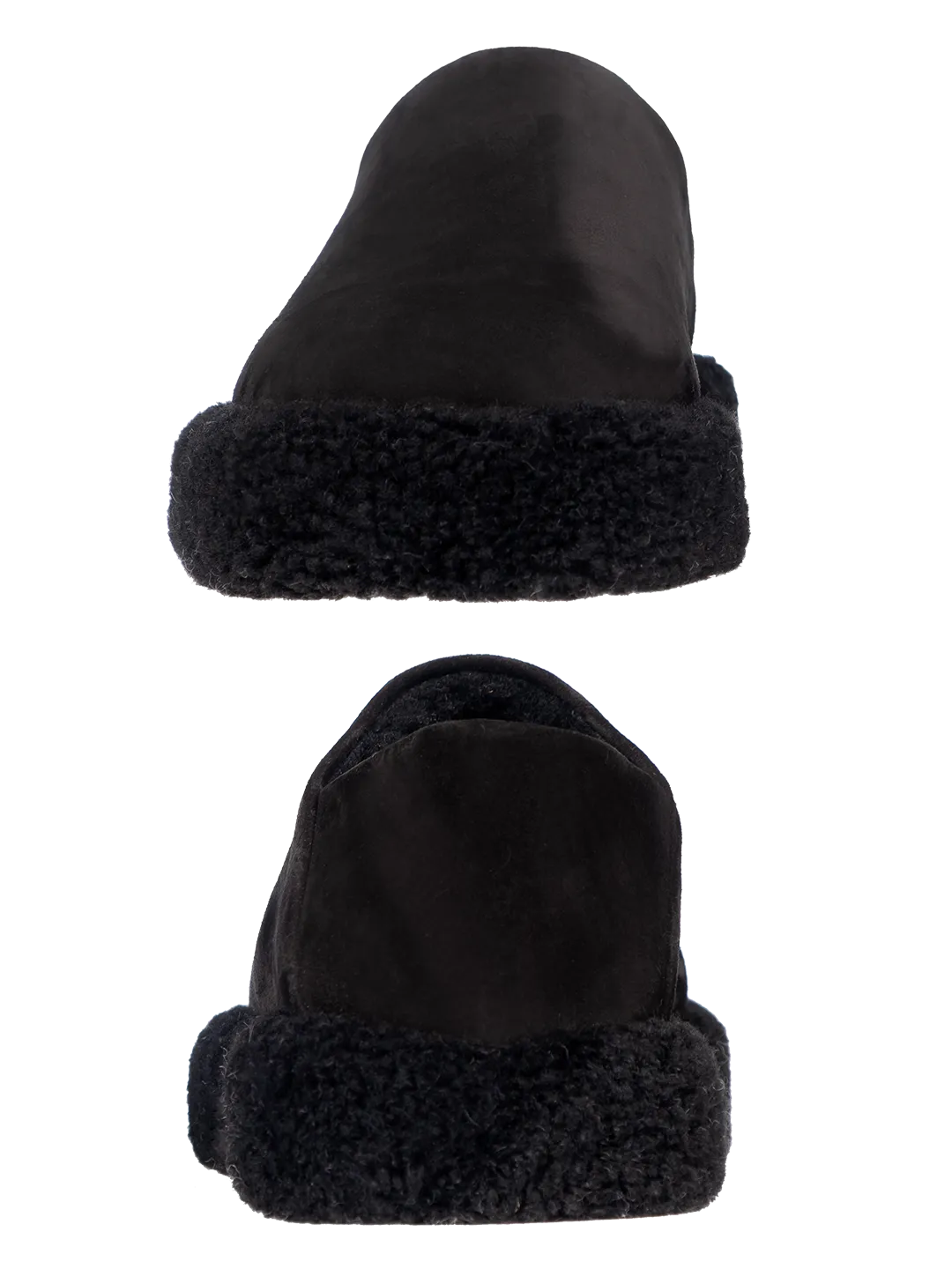 The Shearling Monster Convertible Slides.