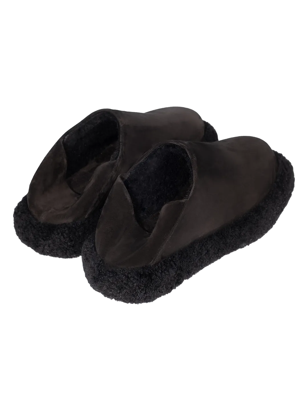 The Shearling Monster Convertible Slides.