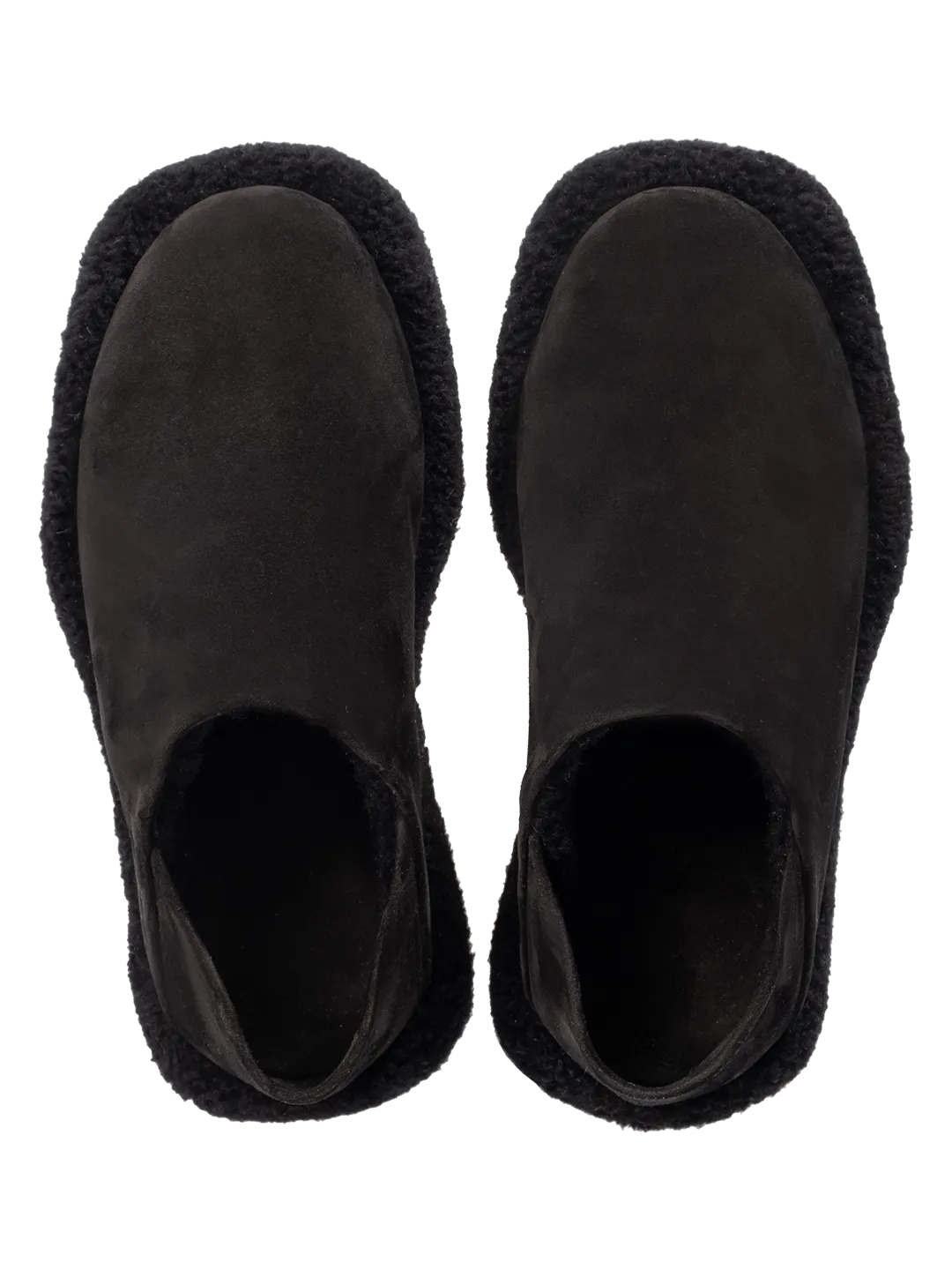 The Shearling Monster Convertible Slides.