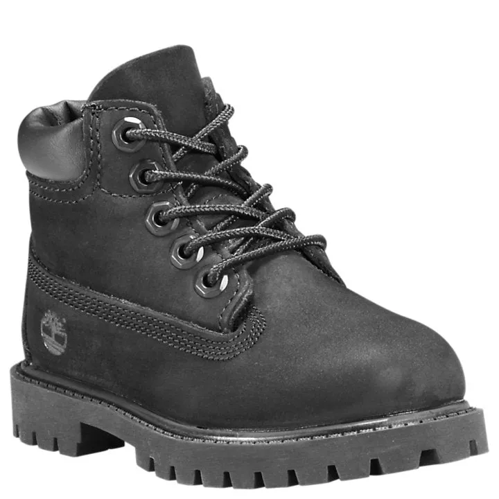 Timberland Black Premium Waterproof Children's Boot