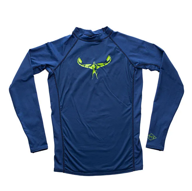 TKS Surf Rashguard - Navy LS