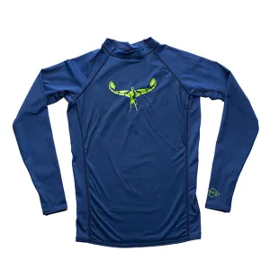 TKS Surf Rashguard - Navy LS