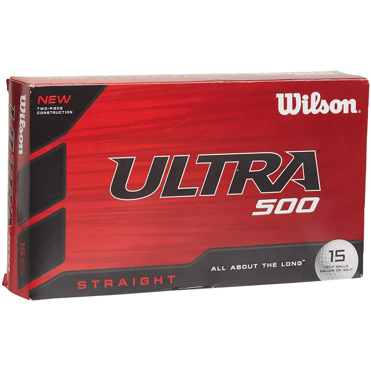 Ultra 500 Straight Box of 15 Golf Balls