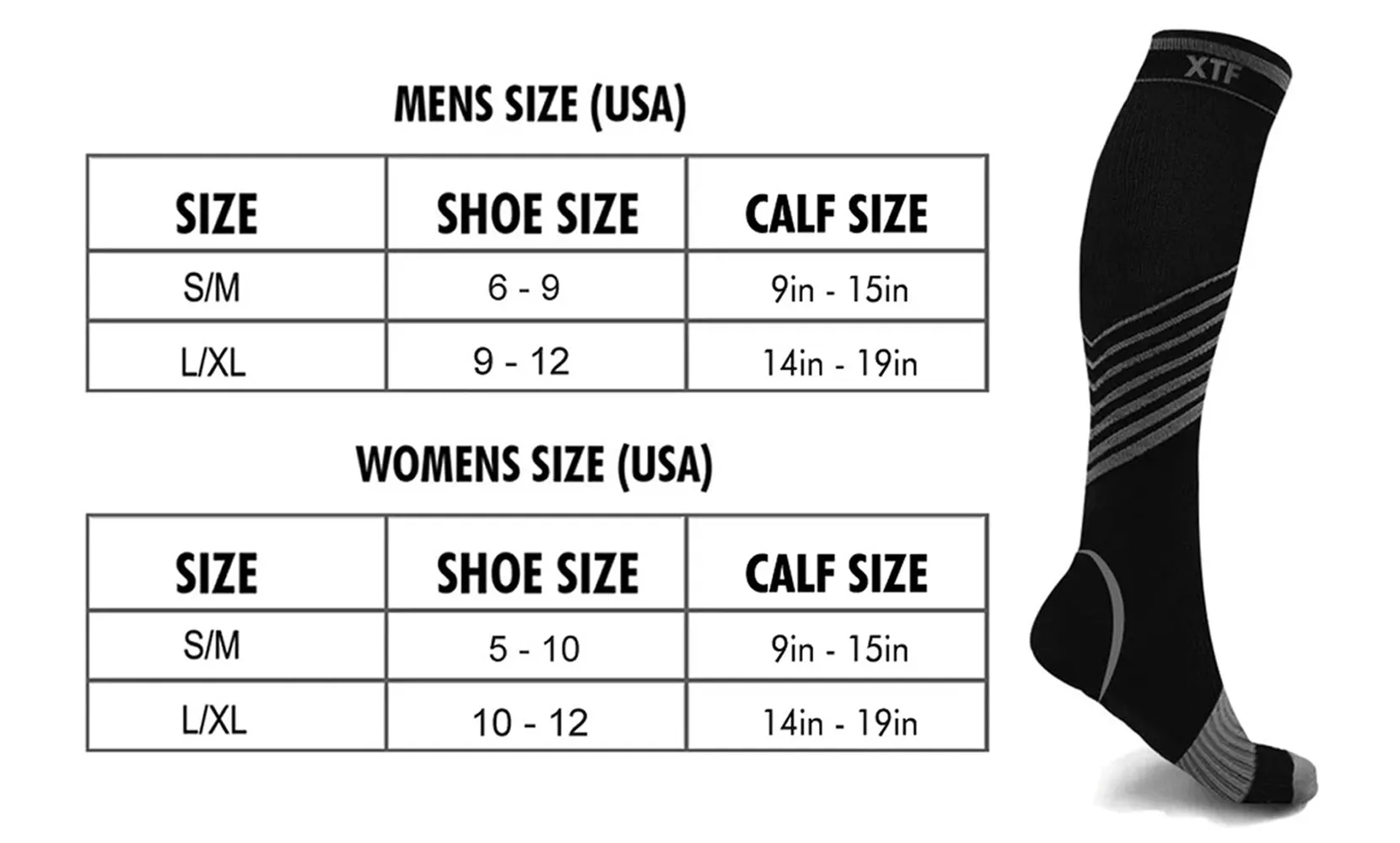 Ultra-Performance Athletic Compression Socks (6-Pairs)