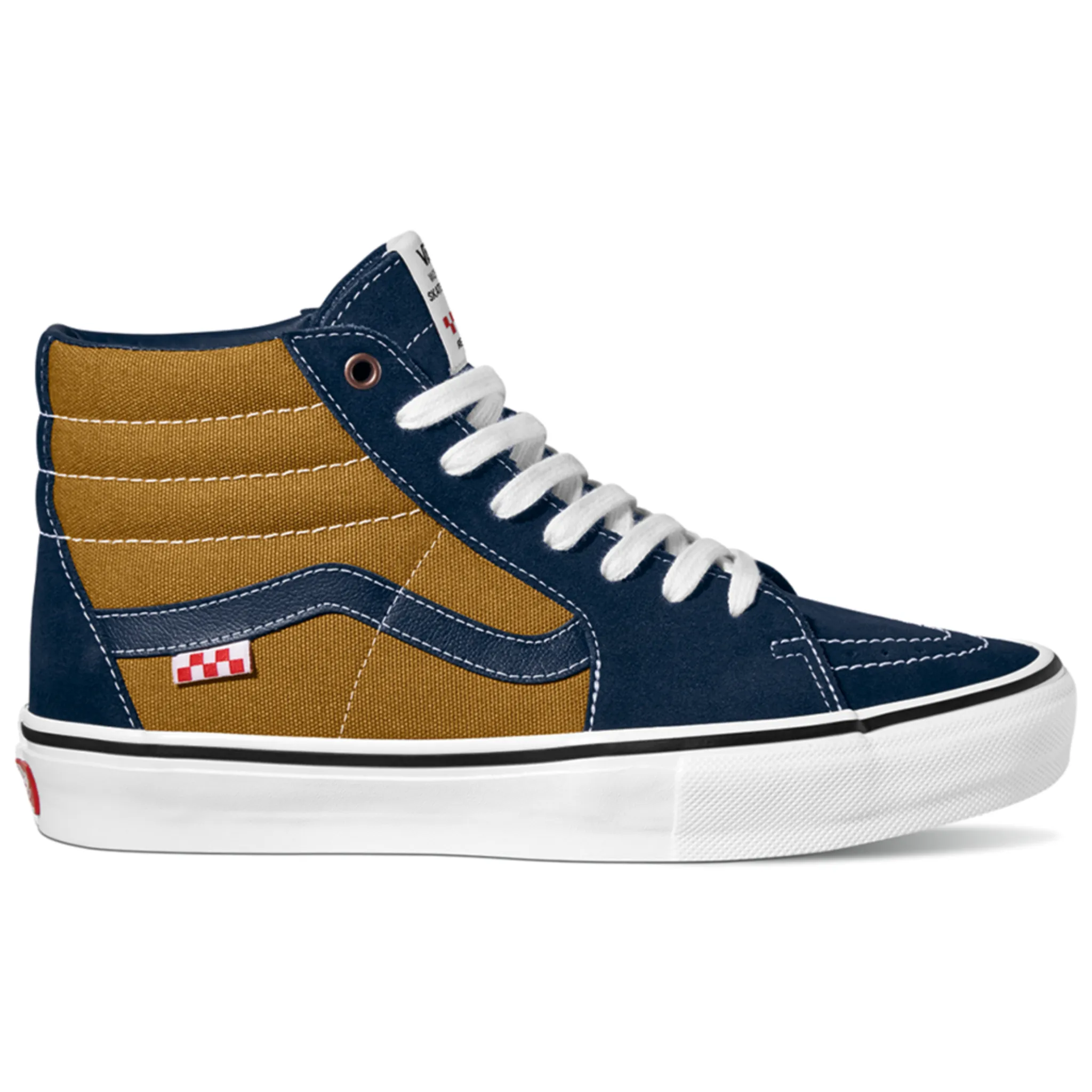 Vans Skate Sk8-Hi (REYNOLDS) NAVY/GOLDEN BROWN