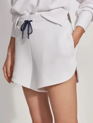 Varley | Ollie High Rise Short 3.5 {White}