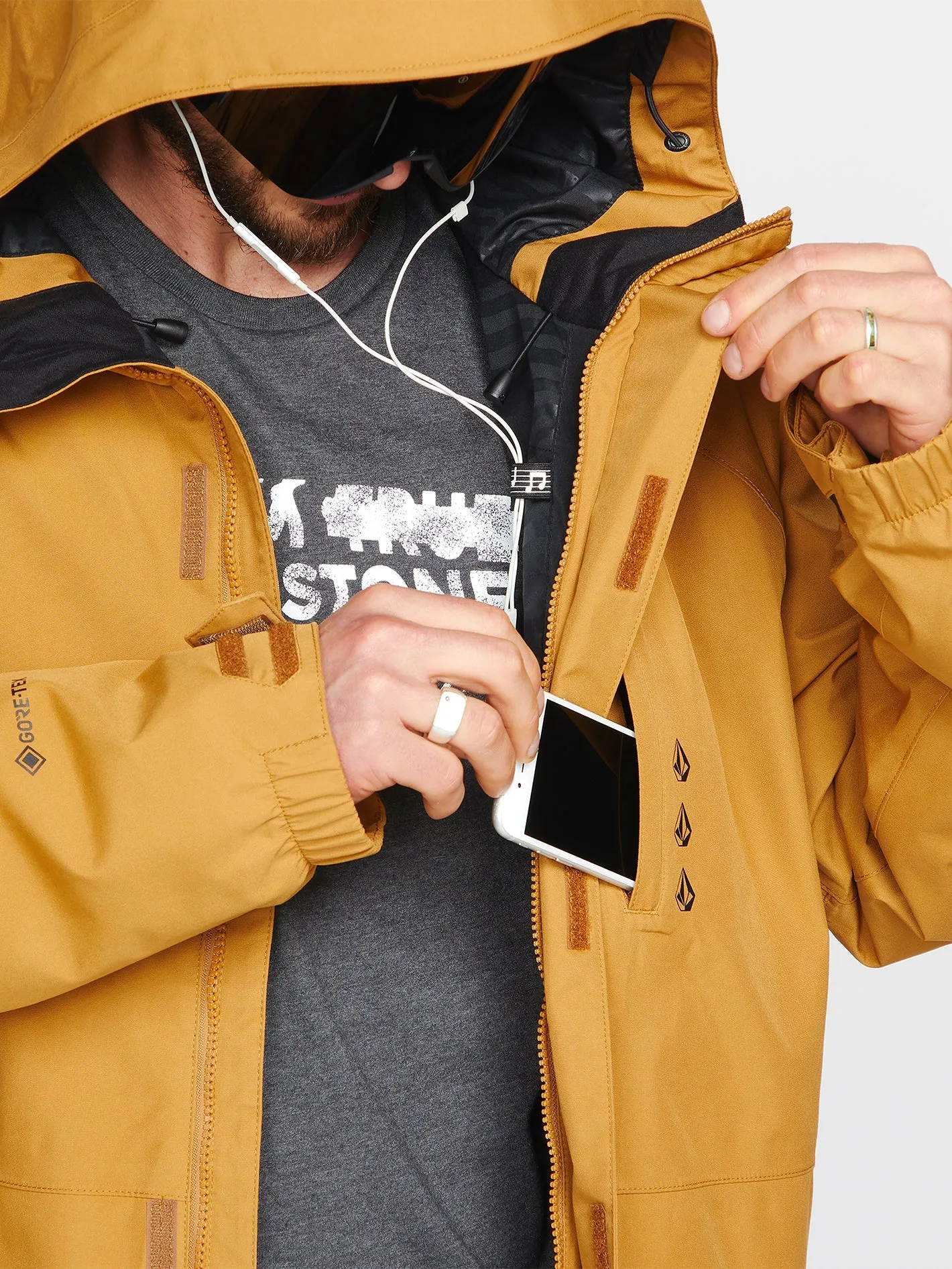 Veste de snow Dua Insulated Gore-Tex - Caramel