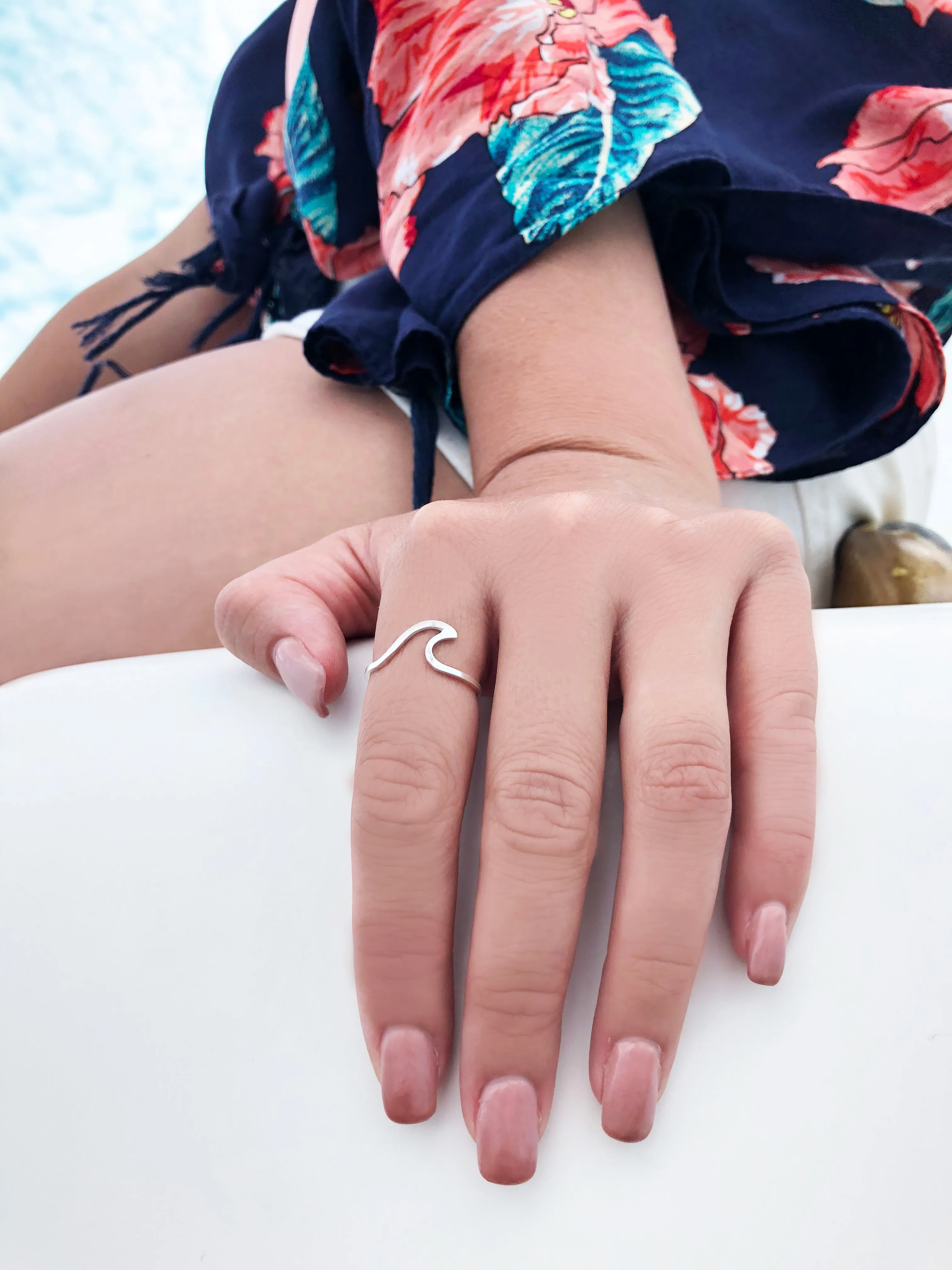 Victoria Ocean Wave Ring