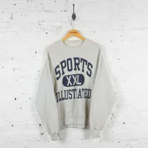Vintage Sports Illustrated Sweatshirt - Grey - L