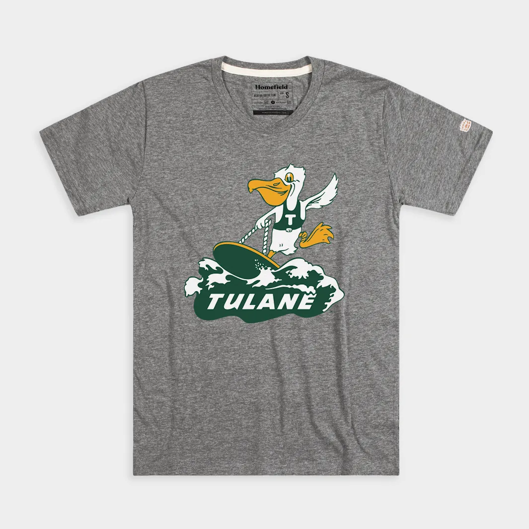 Vintage Surfing Tulane Shirt