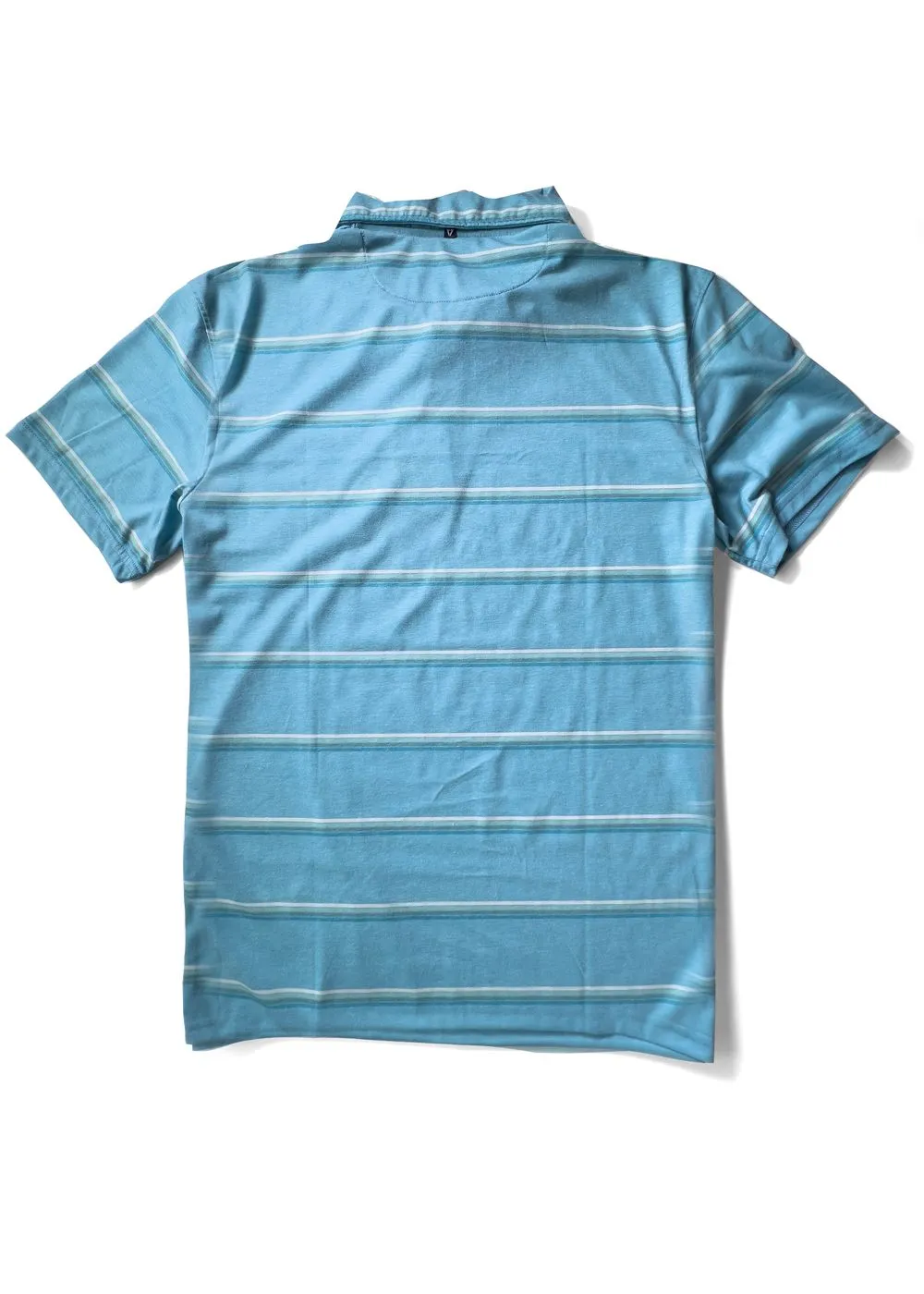Vissla Hy-Lite Eco SS Polo - Stone Blue