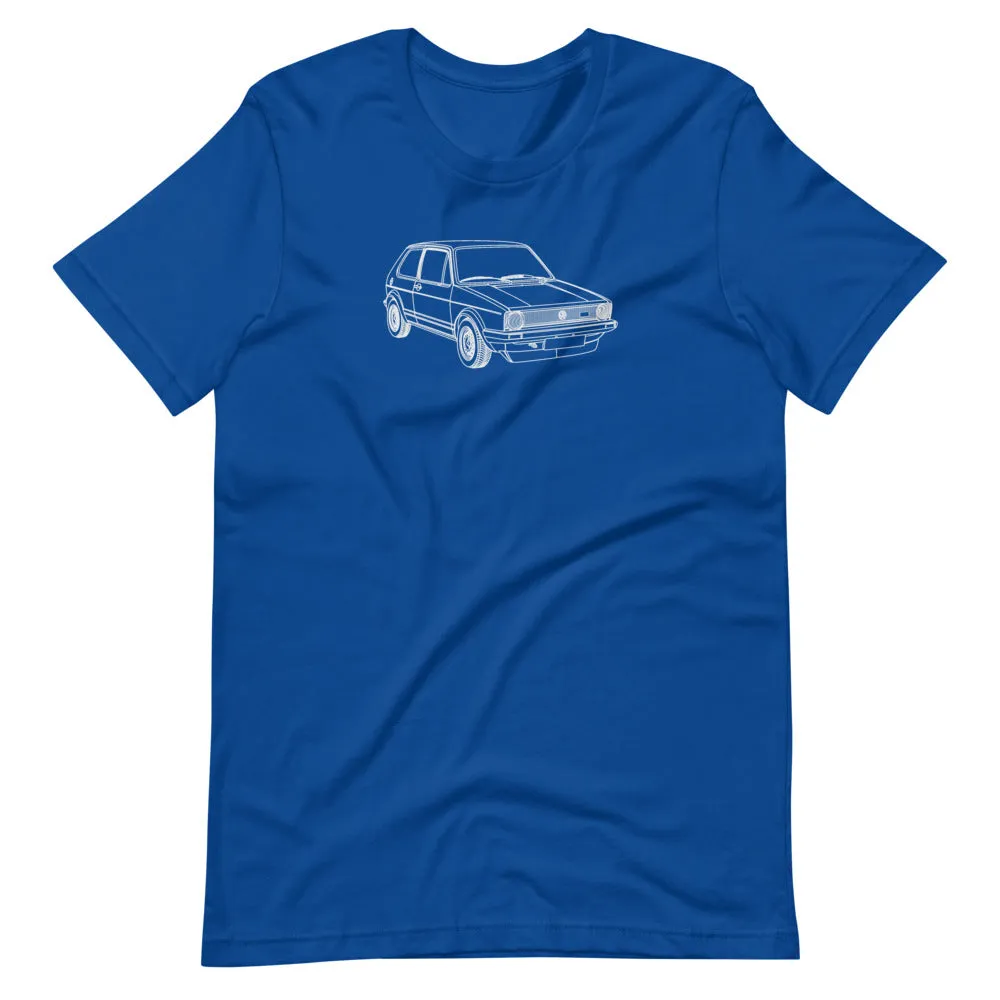 Volkswagen Golf GTI MK1 silhouette T-shirt