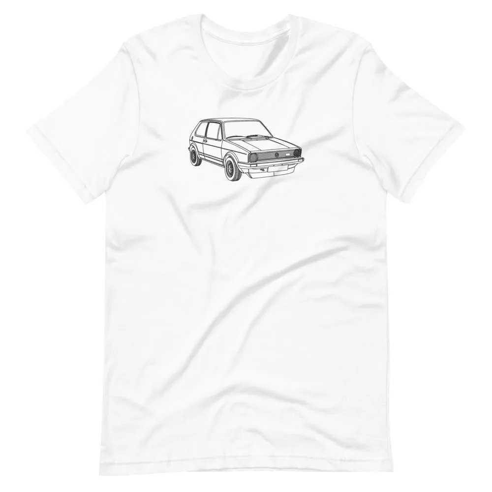 Volkswagen Golf GTI MK1 silhouette T-shirt