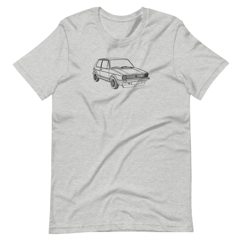 Volkswagen Golf GTI MK1 silhouette T-shirt