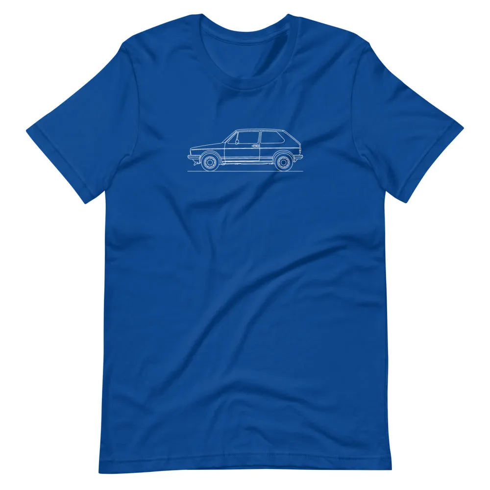 Volkswagen Golf GTI MK1 silhouette t-shirt