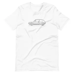 Volkswagen Golf GTI MK1 silhouette t-shirt