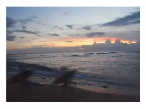 Walking Through A Slow Shutter Speed