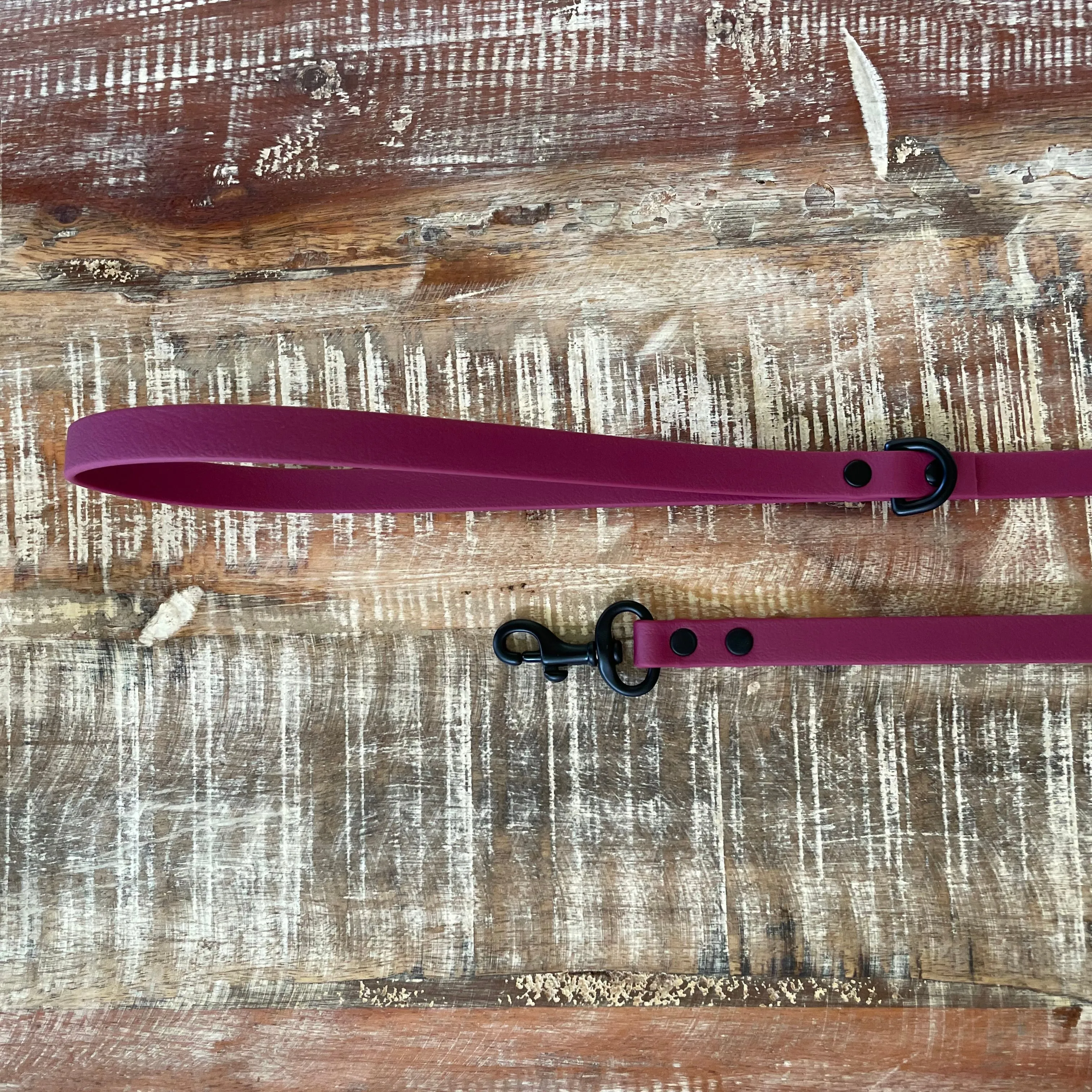 Waterproof Leash (Lightweight) : Wine   Black