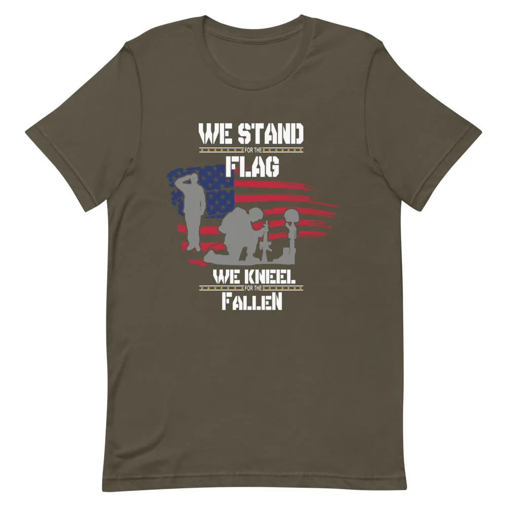 We Stand For The Flag Short-Sleeve Unisex T-Shirt
