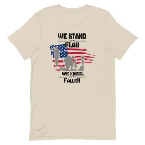 We Stand For The Flag Short-Sleeve Unisex T-Shirt