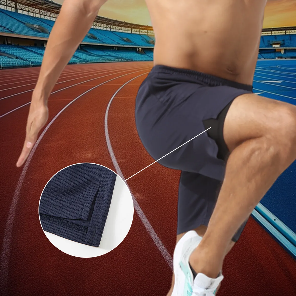 Wholesale Men's Quick Dry Basketball Shorts
