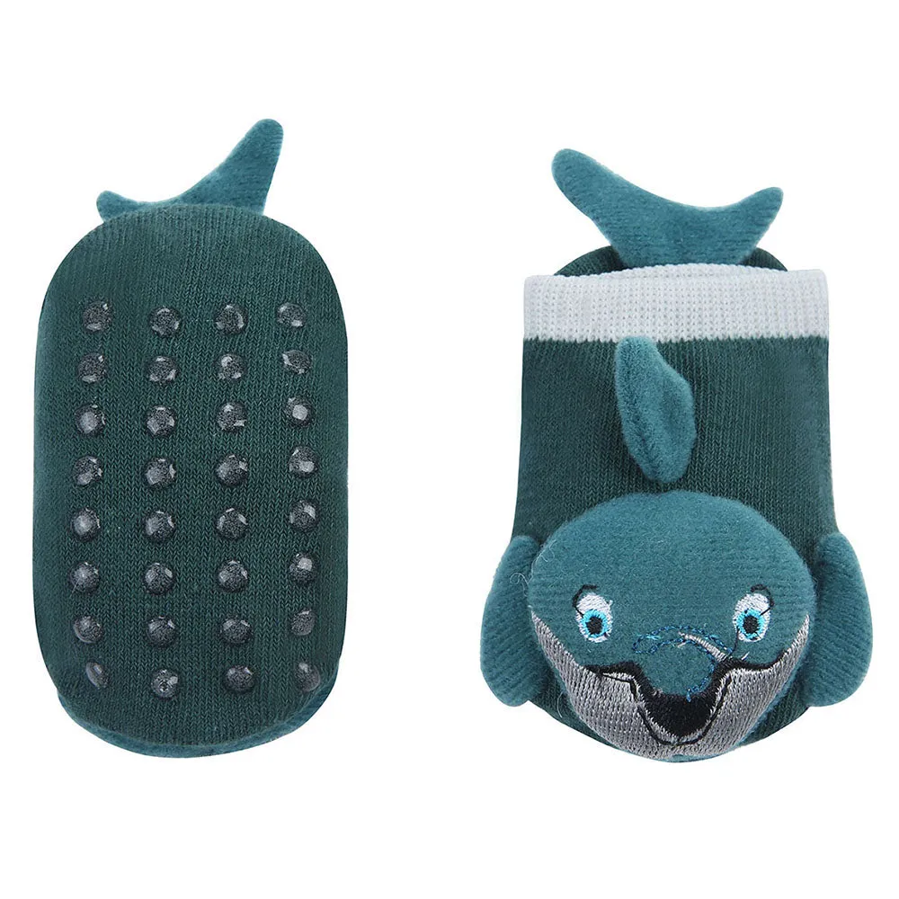 Wild Habitat Baby Non-Slip socks-Dolphin Pattern