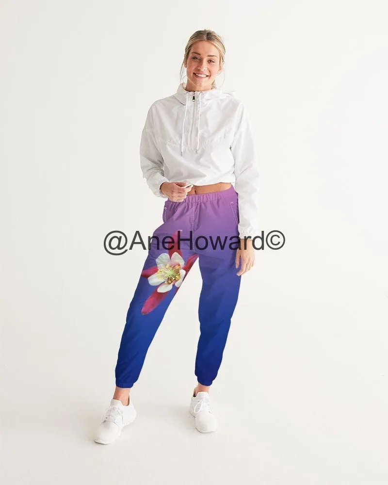 Women's Track Pants One Flower