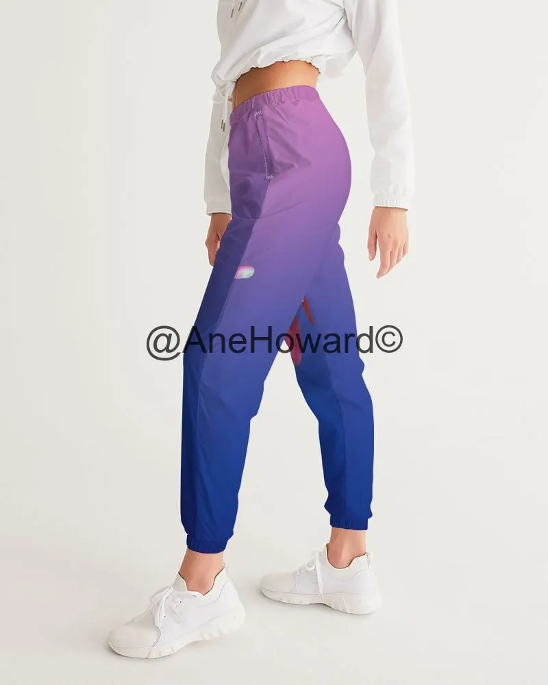 Women's Track Pants One Flower