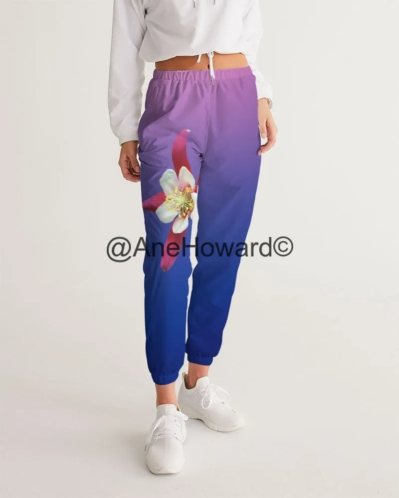 Women's Track Pants One Flower