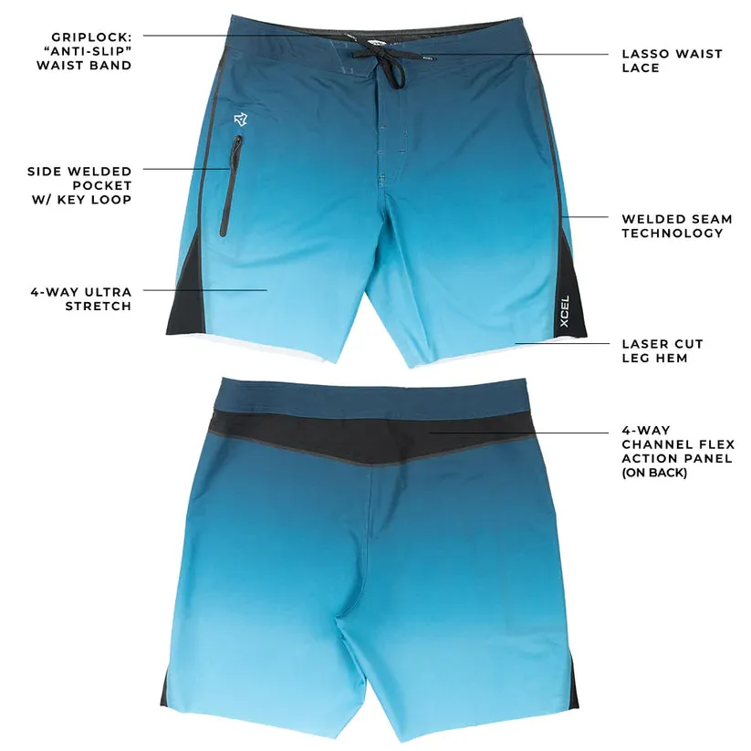 Xcel Drylock 18.5" Boardshorts Emerald Fade